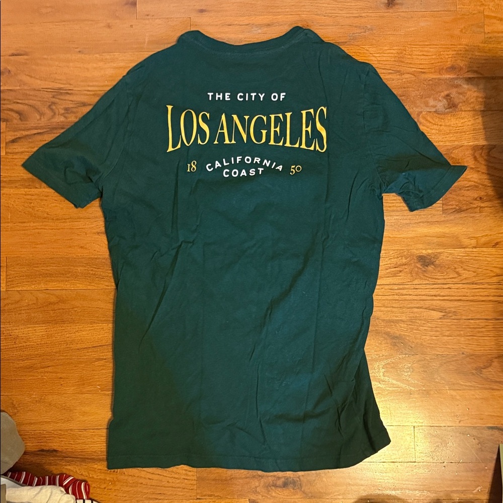 Los Angeles Graphic Tee - Dark Green